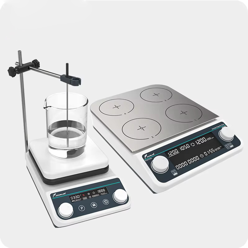Lab Magnetic Stirrer Hot Plate - 단일 다중 자기 교반기 가열 교반기