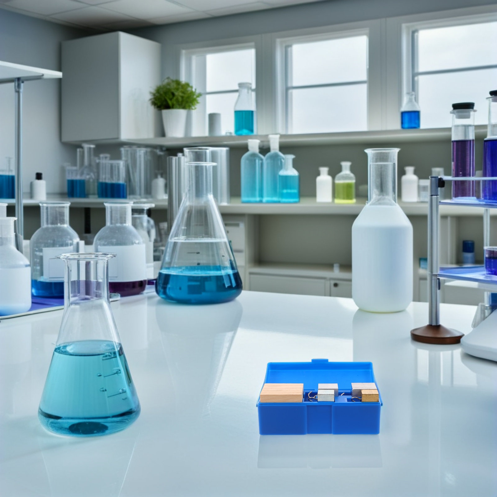 1세트: 구리, 철, 알루미늄, 나무 밀도 큐브 세트, - Lab Equipment 리뷰 및 가격