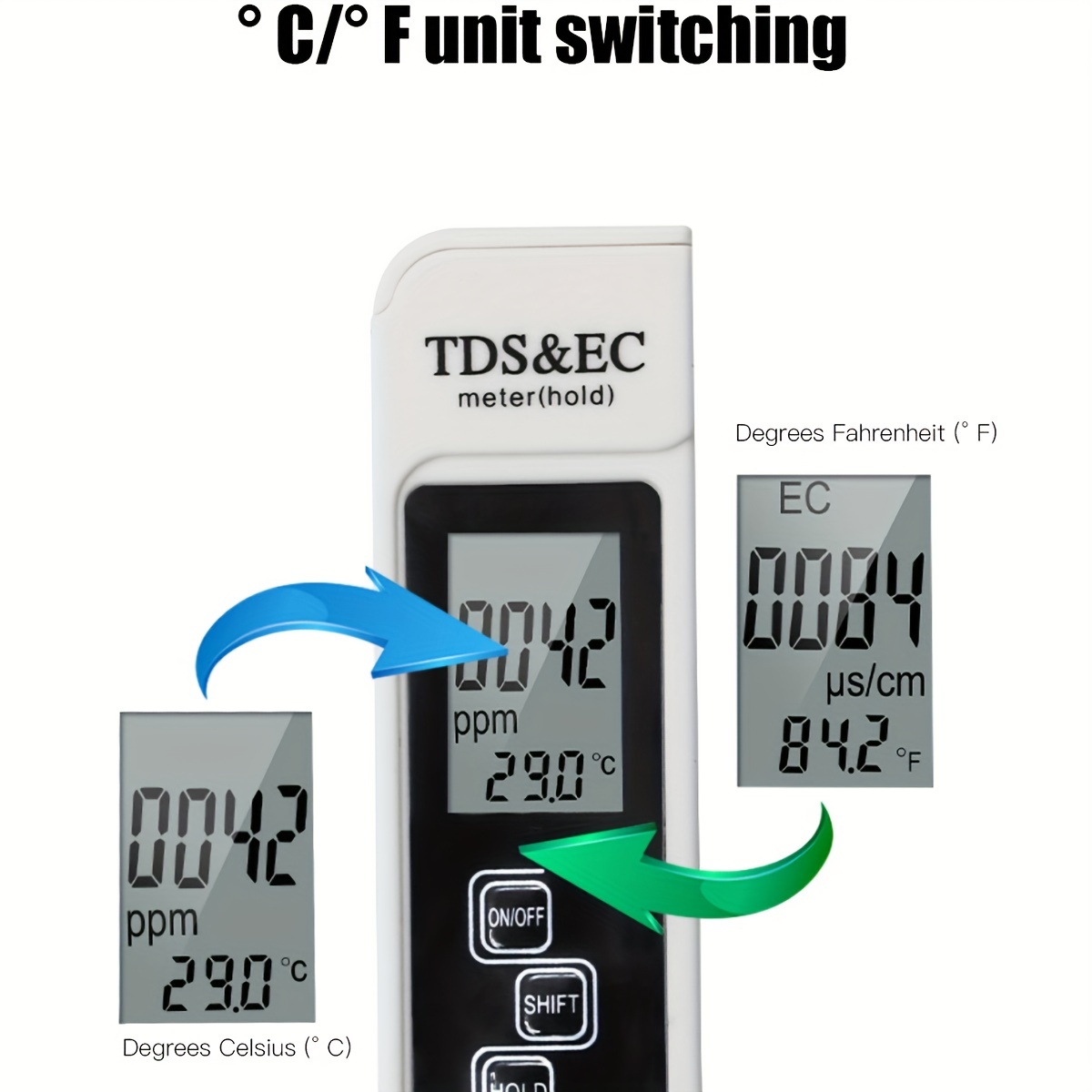 3in1 수질 감지 펜 가정용 식수 순도 EC 미터 고 - Ph Meter Digital Water Tester 리뷰 및 가격