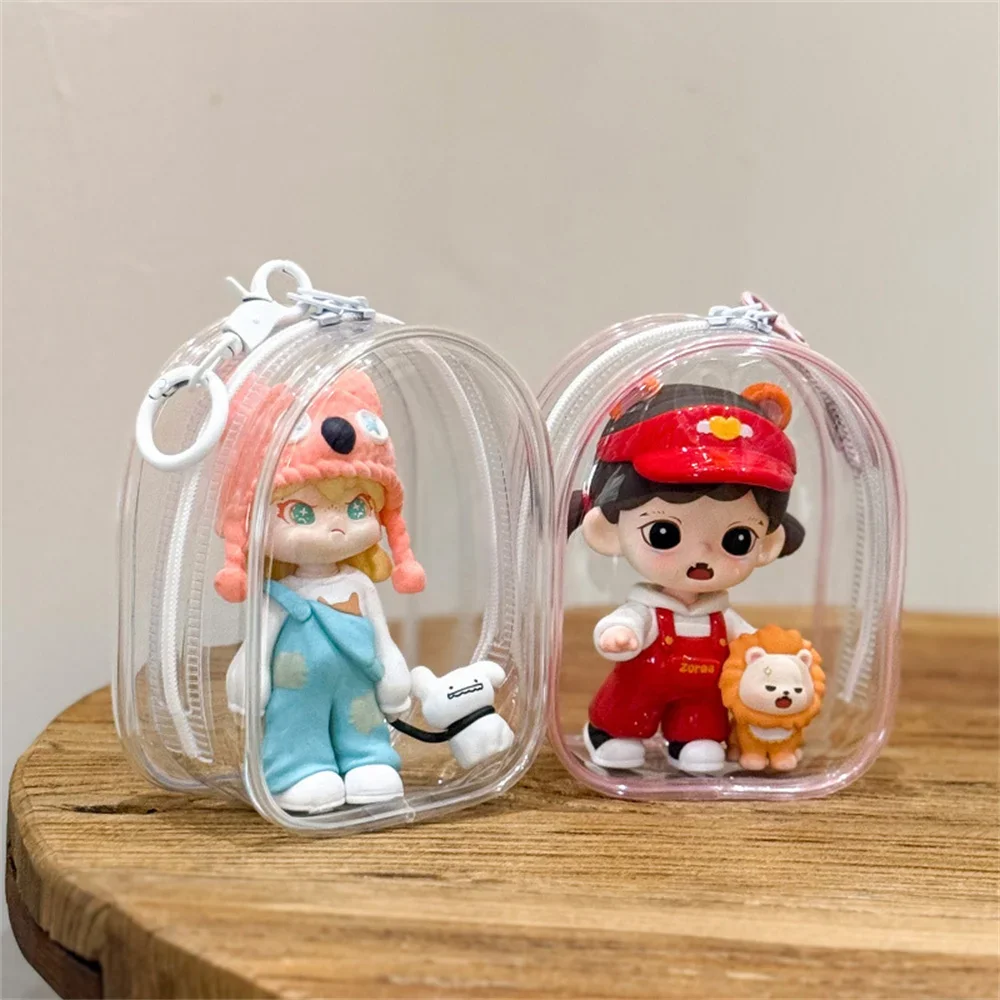 12cm PVC 투명 보관 가방, 키링 포함, 다채로운 - Packaging 리뷰 및 가격