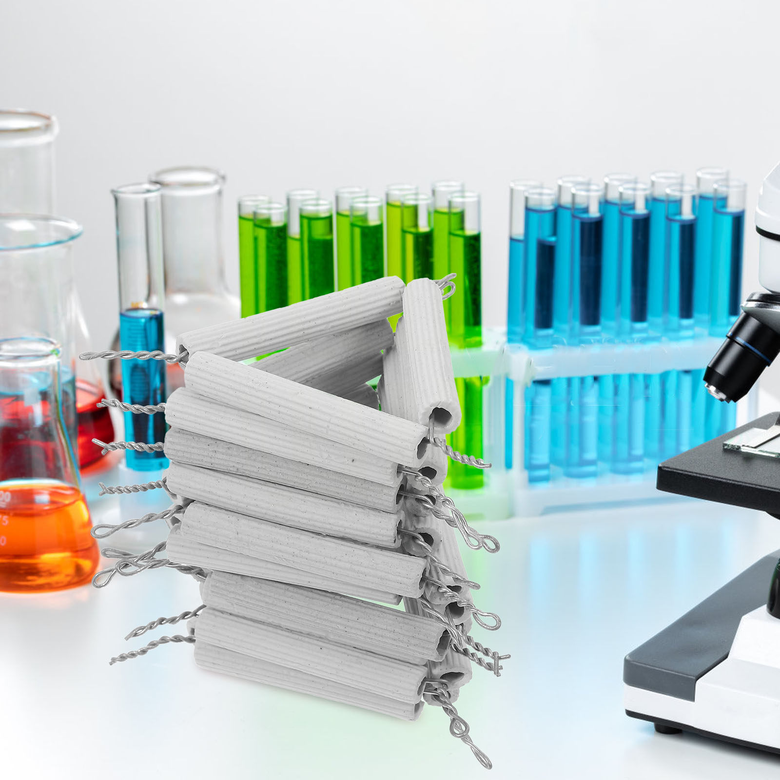 10개 세트, 세라믹 도가니 받침대, 삼각형 모양, 고 - Lab Equipment 리뷰 및 가격